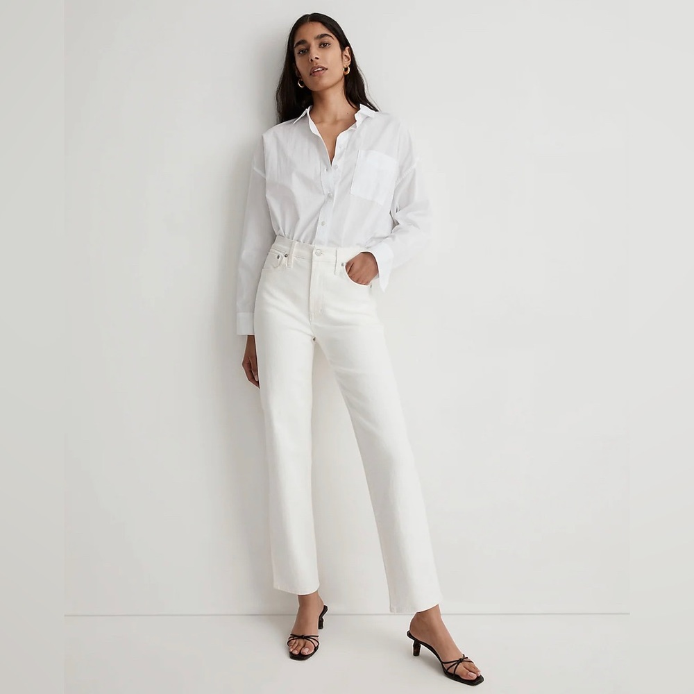 Madewell The Perfect Vintage Jean (white)